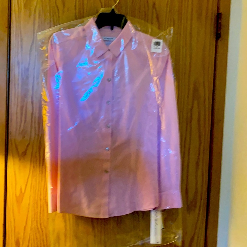 Foxcroft size 10 brand new dress shirt